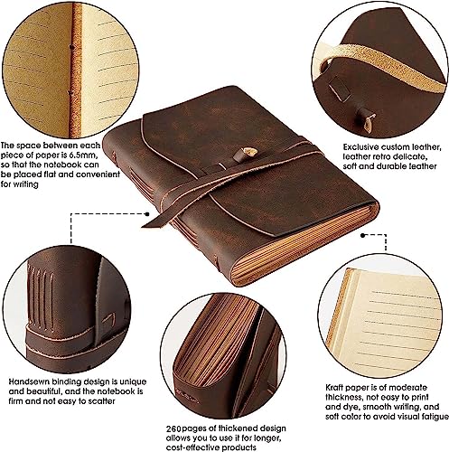 Elegant Gift Box Packaging of Leather Journal