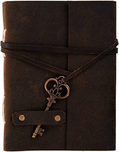 Beautiful Writing on Handmade Paper Leather Diary Soft Leather Journal Notebook