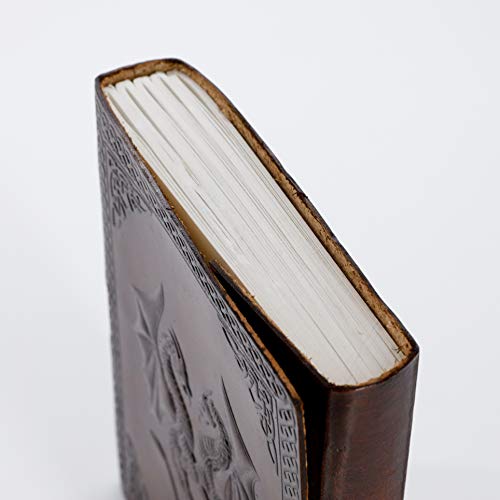 Handmade Double Dragon Bound Leather Journal Notebook, Diary for Men & Women