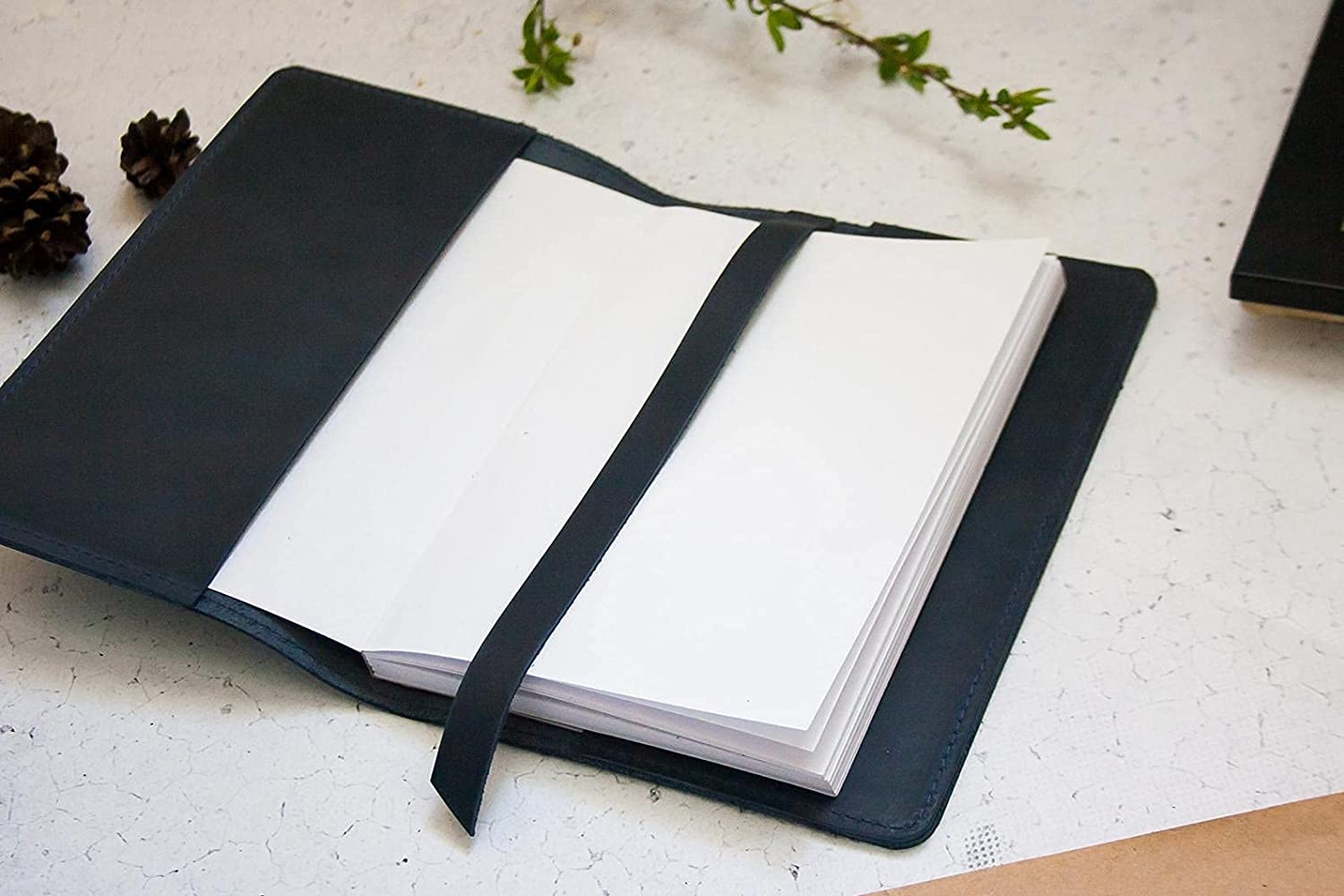 Handmade Leather Journal Refillable Notebook