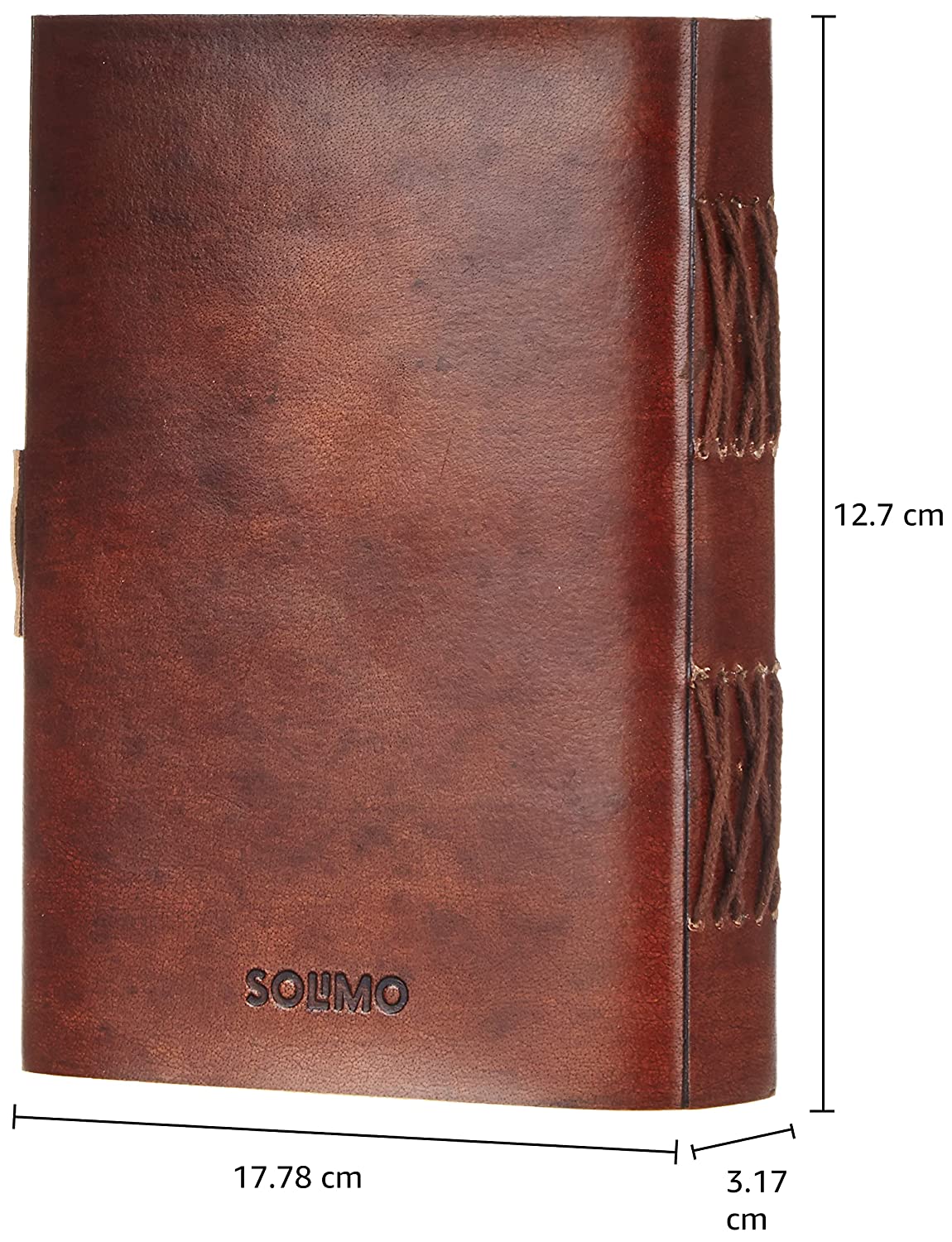Handcrafted Leather Journal Embossed with a Tree Design with Vintage Lock