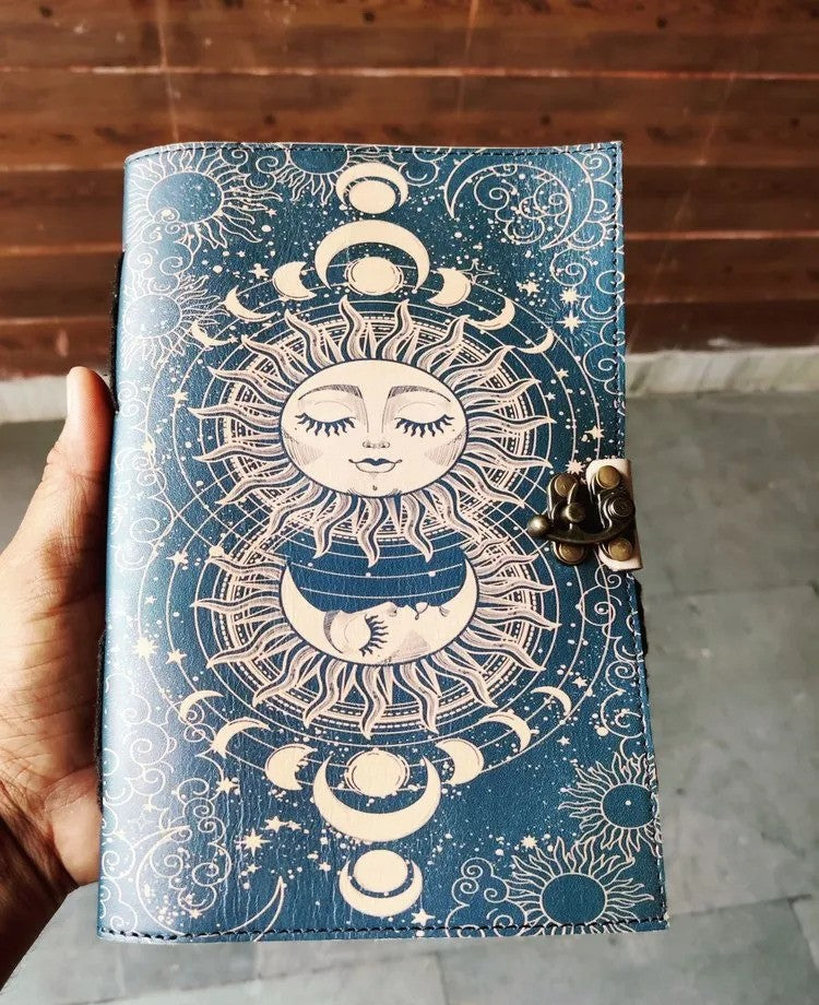 Digital Printed Hard Bound A4 Leather Journal